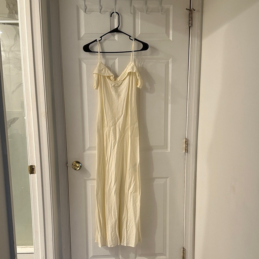 Zara Cream Maxi Dress